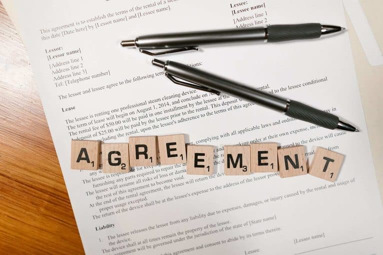 solicitors advising on a commercial lease negotiation
